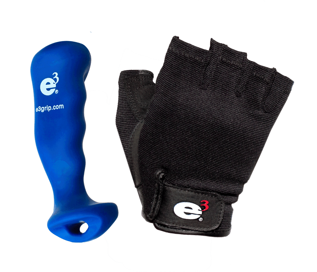 e3 Combo Pack: Grips & Gloves